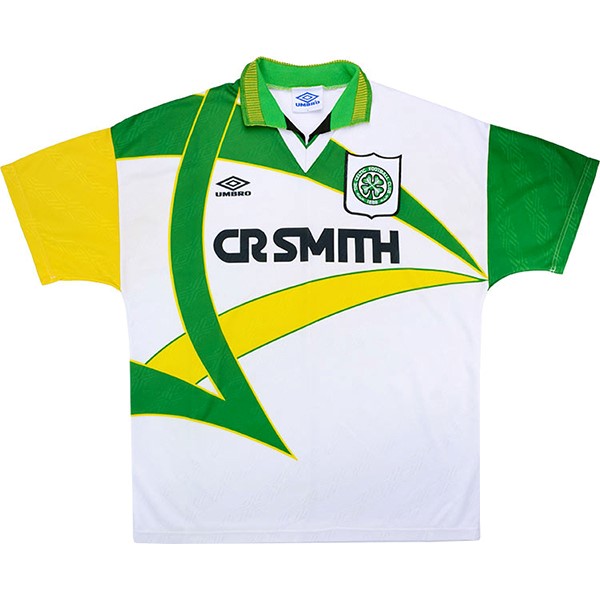 Camiseta Celtic Tercera Equipo Retro 1994 1995 Blanco